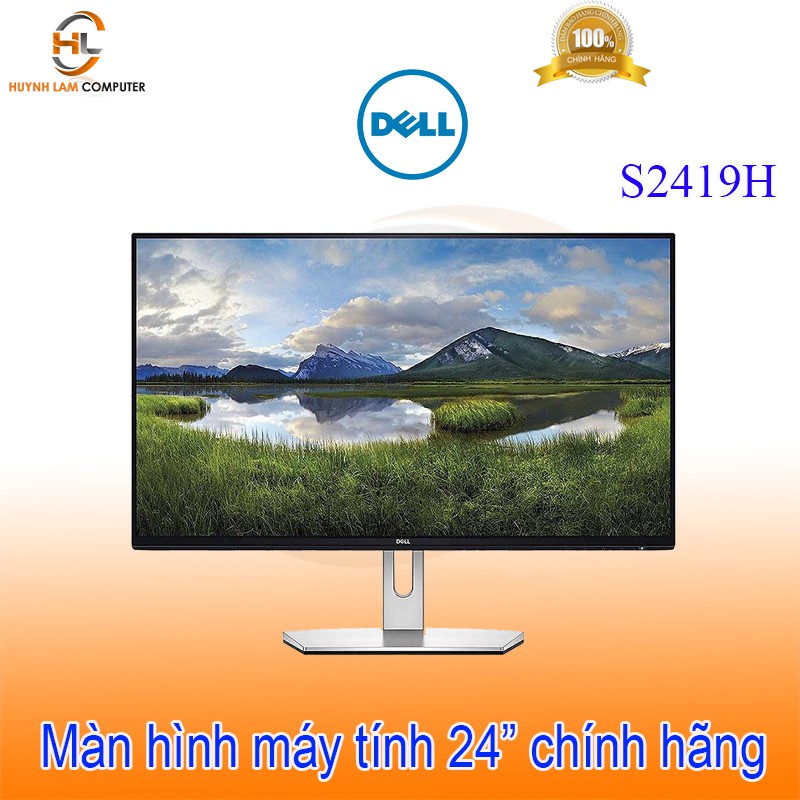 Màn hình máy tính 24inch Dell S2419H FullHD 5ms 60Hz IPS Speaker - DGW phân phối