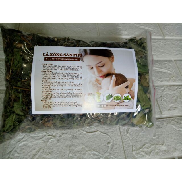 1 túi Lá Xông Sản Phụ Sau Sinh