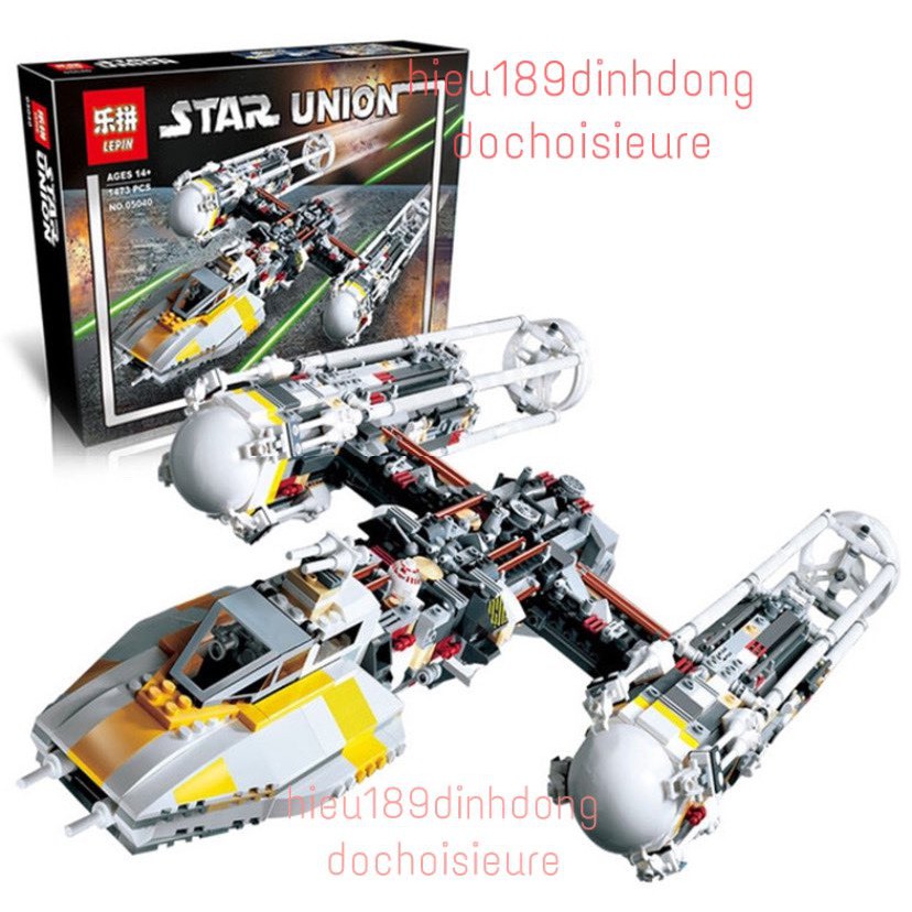 Lắp ráp xếp hình 10134 05040 : PHI THUYỀN