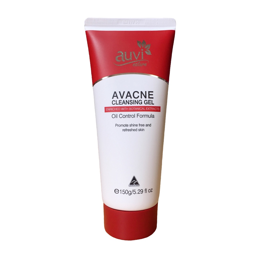 Sữa rửa mặt giúp làm sạch, se khít lỗ chân lông, kiểm soát dầu thừa Avacne Cleansing Gel 150g