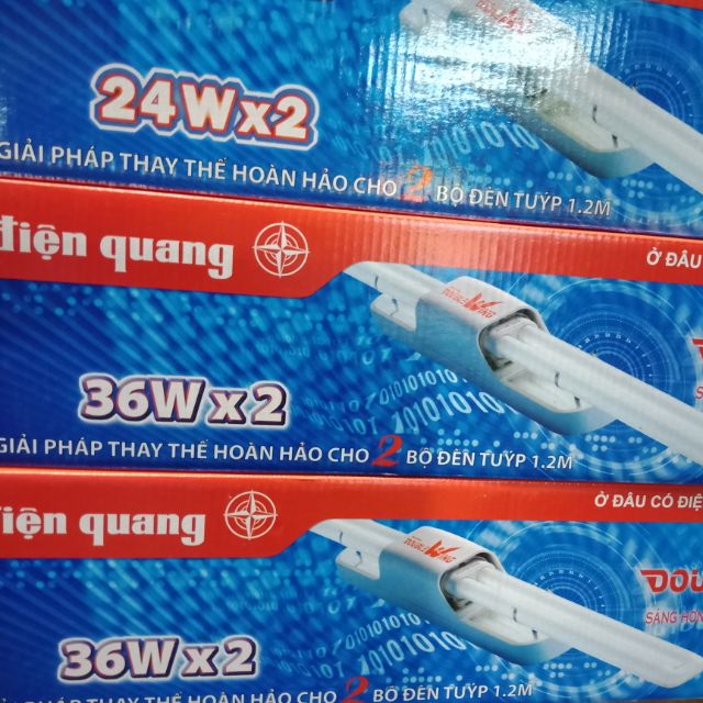 Bộ đèn Doublewing Điện Quang 36w + 24W