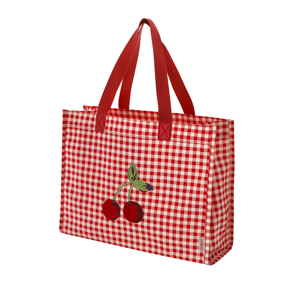 Cath Kidston - Túi đeo vai The Milly Tote Cherries - 1001822 - Warm Cream