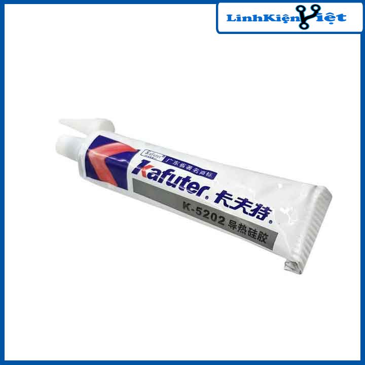 Keo tản nhiệt Silicone dán dính CPU, IC Kafuter K-5202 80g