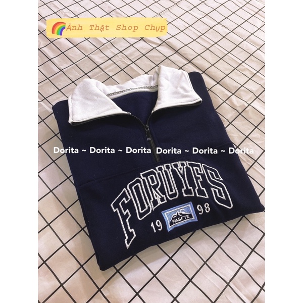 [Ảnh thật/Video] Áo Sweater thêu chữ tay bồng, Áo Hoodie form rộng cá tính Ulzzang | BigBuy360 - bigbuy360.vn