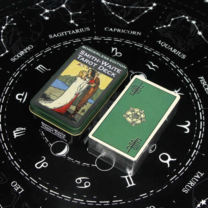 Bộ Bài Tarot Bói Smith Waite Hộp Sắt S4