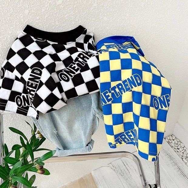 Áo Thun Cotton Nguyên Chất Phong Cách Mới 2022 Cho Bé Trai