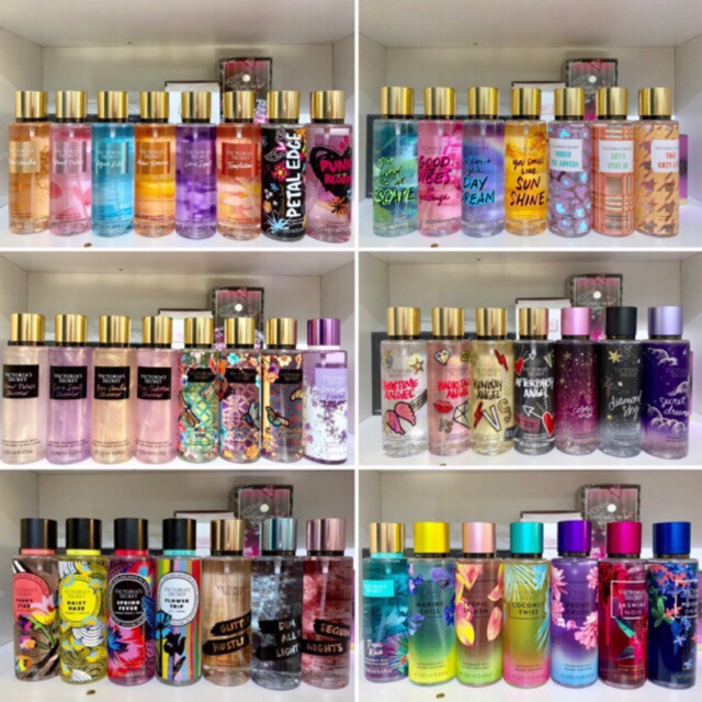 🌟.....: Combo 20 Xịt Thơm Body Mist Victoria’s Secret đủ mùi New ...:🌟