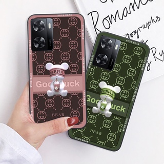 Ốp lưng Oppo A57 2022 - Oppo A57 4G mẫu BEARBRICK/ Kaws thể thao cá tính,cute,giá rẻ