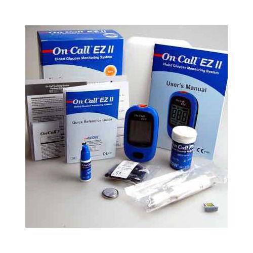 MÁY ĐO ĐƯỜNG HUYẾT ON CALL EZ II  - BẢO HÀNH TRỌN ĐỜI