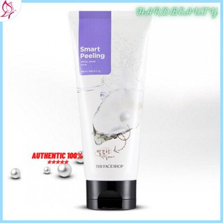 Tẩy da chết trắng da ngọc trai the face shop peeling 120ml