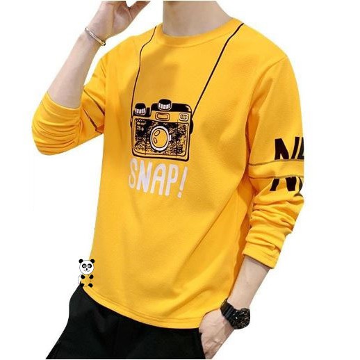 Áo Thun Nam Dài Tay Phôm Rộng In Hình ATDT21