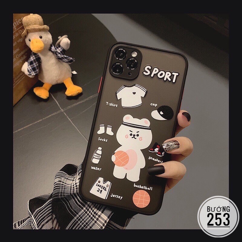 Ốp lưng iphone Gấu SPORT N15