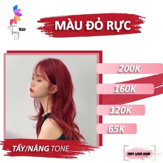 Thuốc nhuộm tóc màu ĐỎ RỰC MẶT TRỜI