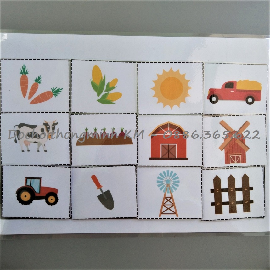 HỌC LIỆU - MATCHING Tìm cặp Ghép bóng phương tiện tổng hợp - Tương tác bóc dán, giúp trẻ phát triển tư duy logic
