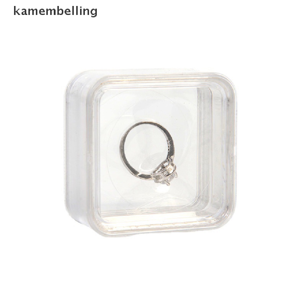 Hộp Trưng Bày Trang Sức Vòng Tay / Nhẫn Bằng PE Co Giãn Trong Suốt Chống Bụi