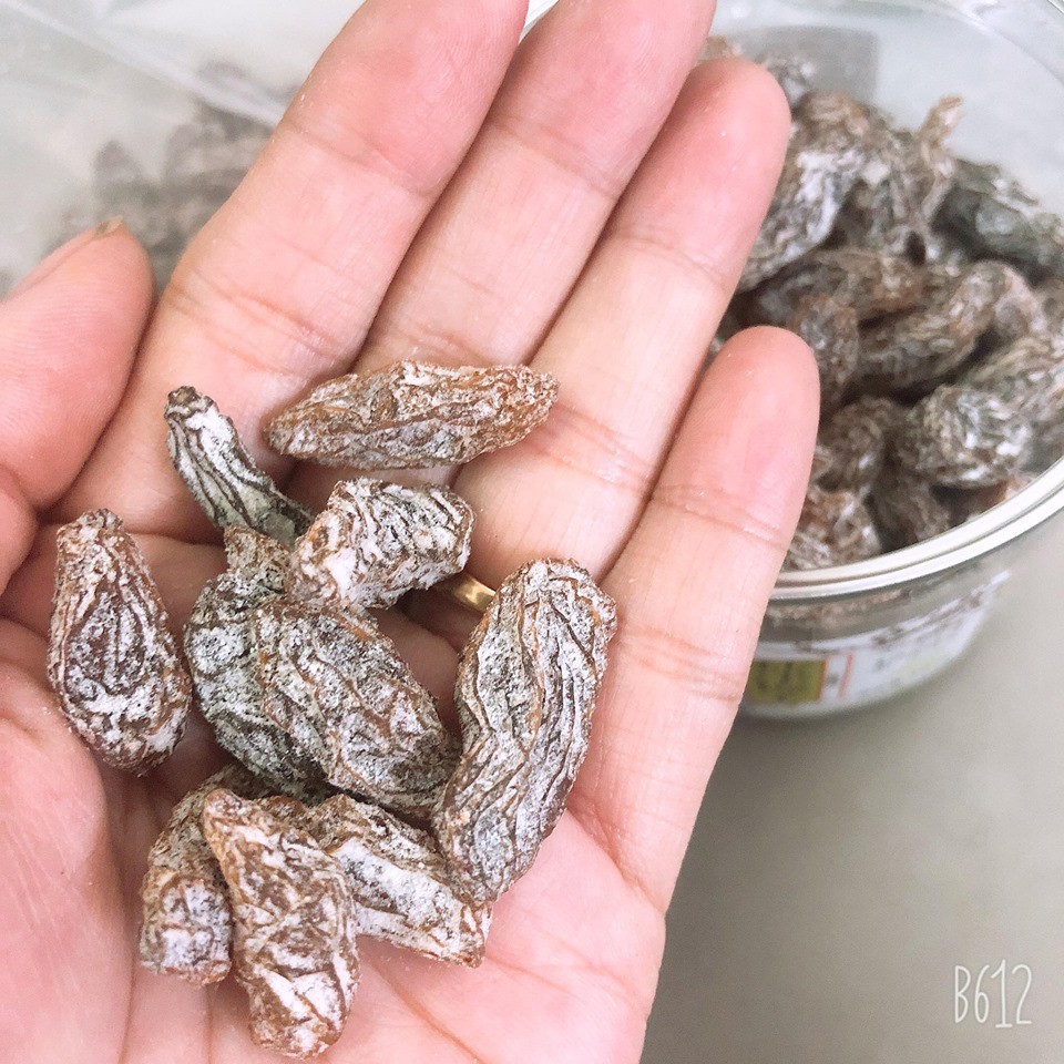 [Mã 252FMCGSALE giảm 8% đơn 500K] Ô mai nho (Xí muội SWEET HOUSE), Ô mai xí muội nho Đài loan