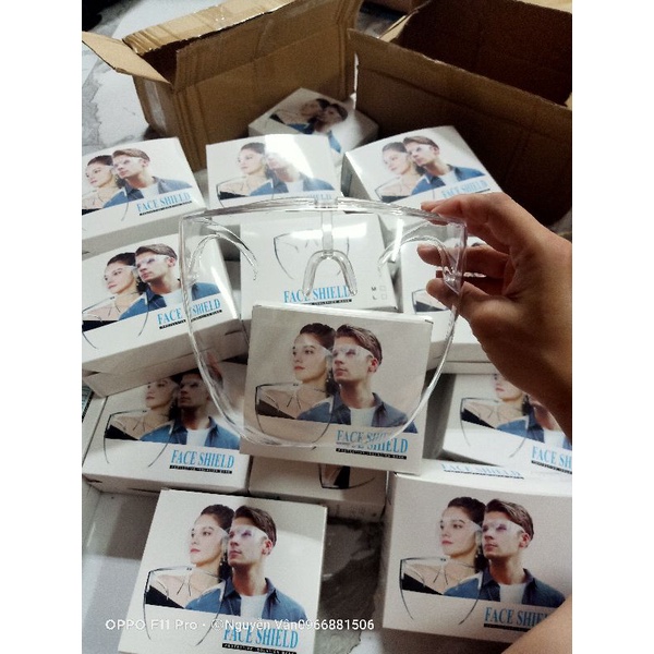 Kính bảo vệ full mặt chống bụi Faceshield ATFFH99