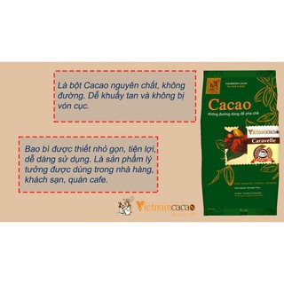 BỘT CACAO VINACACAO CARAVELLE 300G