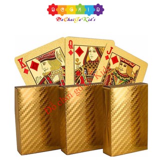 Bộ bài tây 100 đô mạ vàng - Tú khơ lơ