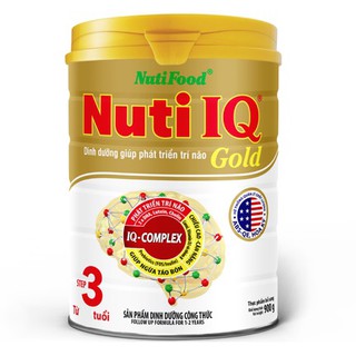 SỮA BỘT NUTI IQ GOLD STEP 3 900g