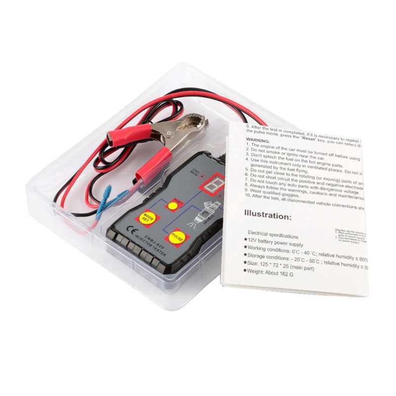 Dụng Cụ Kiểm Tra Hệ Thống Phun Nhiên Liệu 4 Chế Độ Chuyên Nghiệp