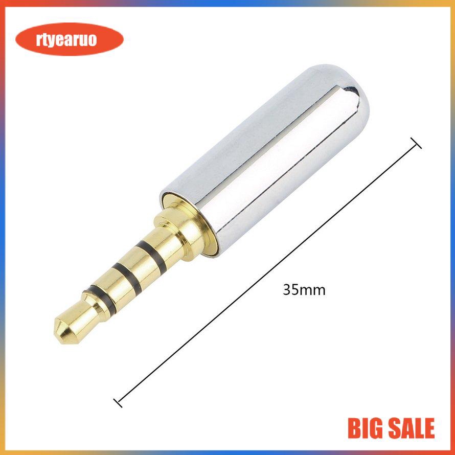 Jack Cắm Âm Thanh 3.5mm Bằng Hợp Kim Nhôm 199k027 4 Cực Tiện Dụng