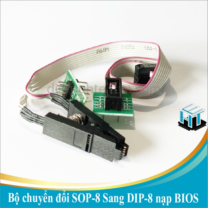 Bộ chuyển đổi SOP8 Sang DIP8 nạp BIOS