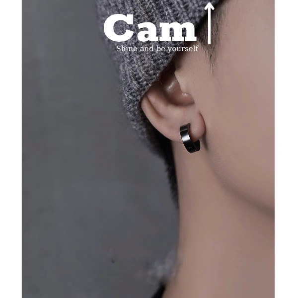 Khuyên Tai, Khuyên Kẹp Vành Tai Nam Nữ GIÁ 1 CHIẾC Không Cần Bấm Lỗ Cam Accessories