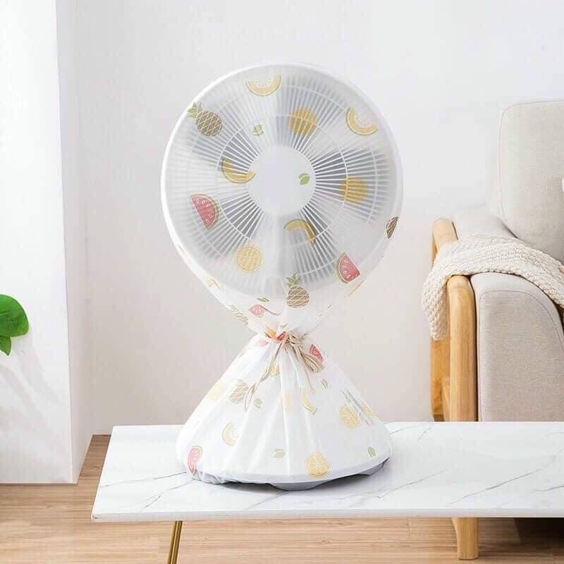 Bọc quạt cây chống bụi bẩn có cả loại cho quạt cao và thấp ( bọc quạt cất đi khi hết mùa)
