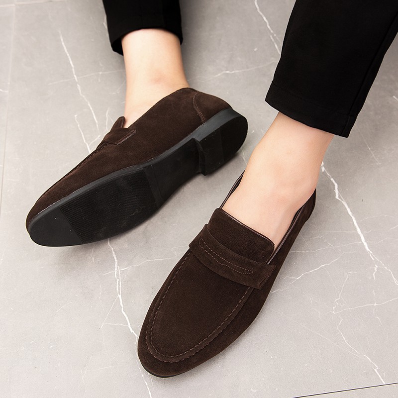 Luxury suede loaf for men