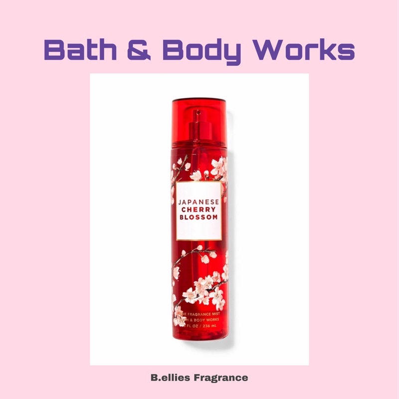 Xịt thơm cơ thể Bath And Body Works Japanese Cherry Blossom 236ml
