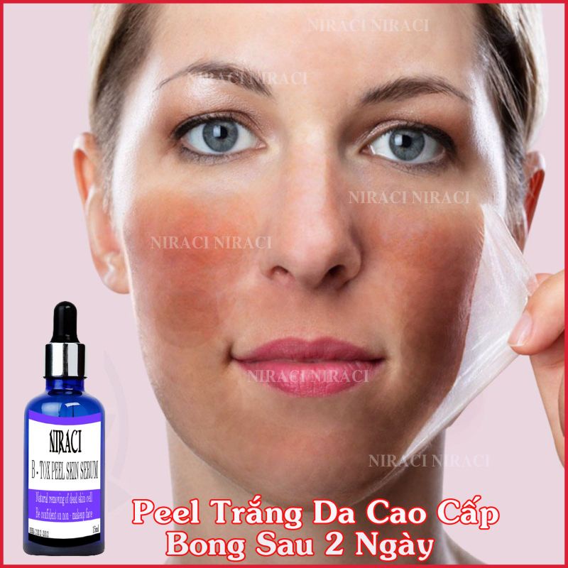 Peel Niraci Lột Xóa Nám Đen Sạm Trắng Da Hàn Quốc