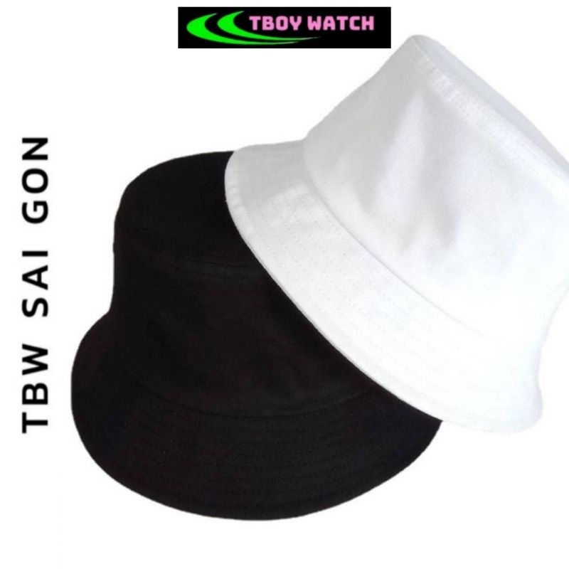 Mũ bucket vành cụp - Nón tai bèo vành tròn cụp phong cách Ulzzang nhiều màu