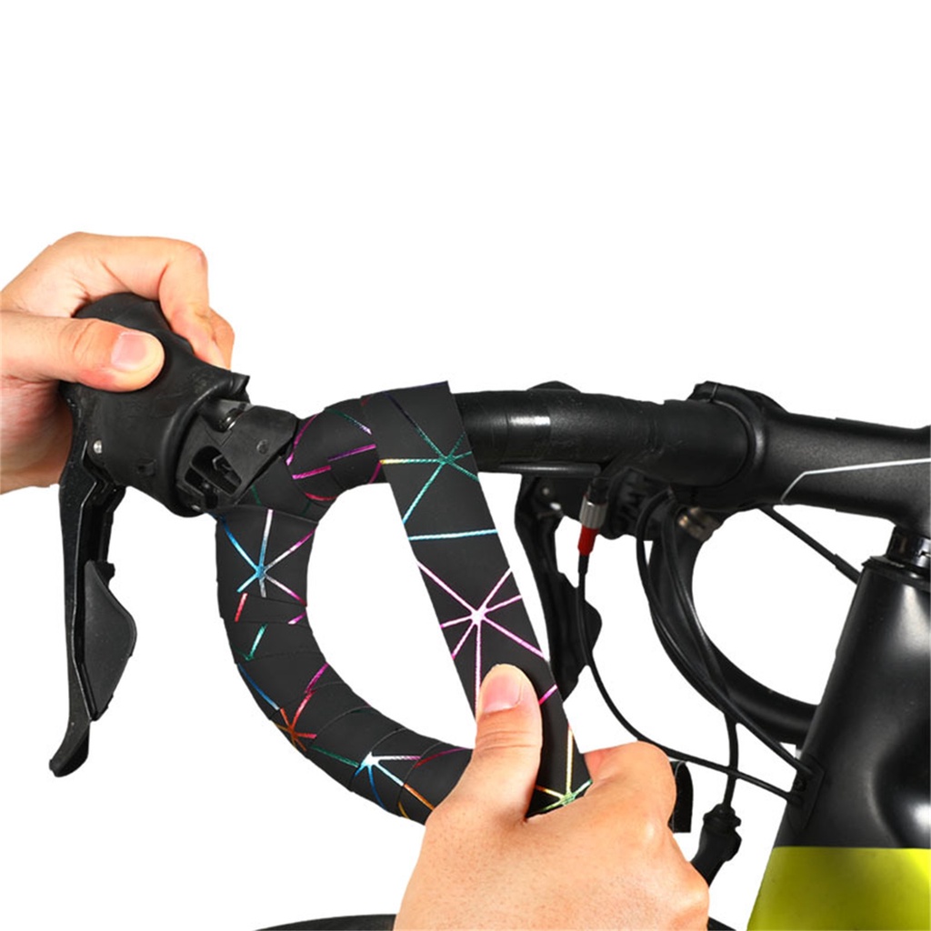 Hàng HOT Bộ 2 Cuộn Băng Quấn Ghi Đông Xe Đạp Băng quấn tay lái Xe đạp thoáng khí Chống trượt【Southdakota051】