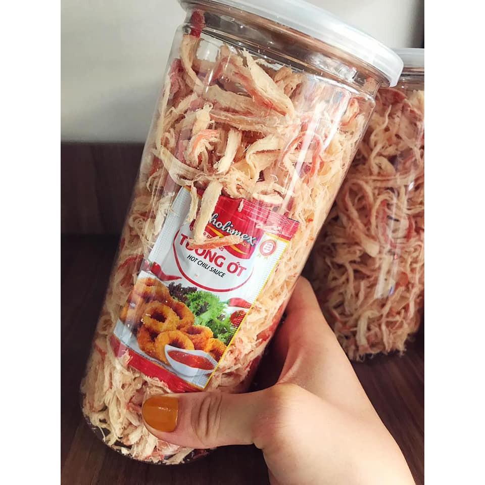 Khô Mực Hấp Nước Dừa Loại Ngon300Gr - Ăn vặt hà nội