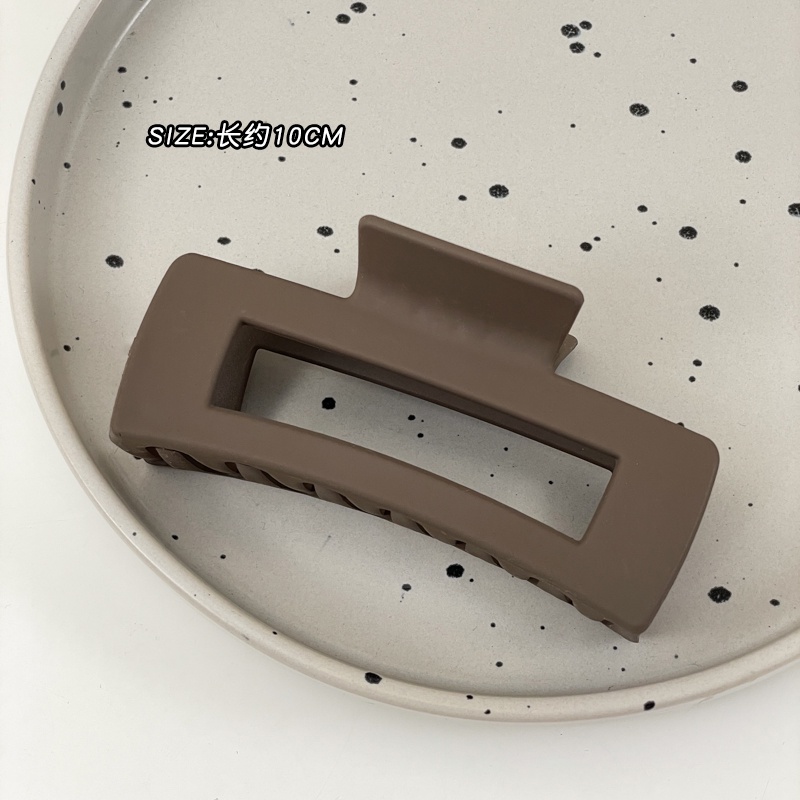 Kẹp Tóc Nữ Màu Trơn Phong Cách Vintage Thời Trang