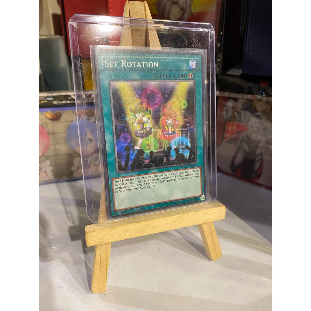 Lá bài thẻ bài Yugioh Set Rotation - Tặng bọc bài nhựa bảo quản