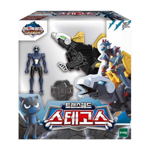 Miniforce chính hãng - Biệt Đội Siêu Nhân Nhí cùng thú cưỡi - Khủng Long biến hình chiến đấu.