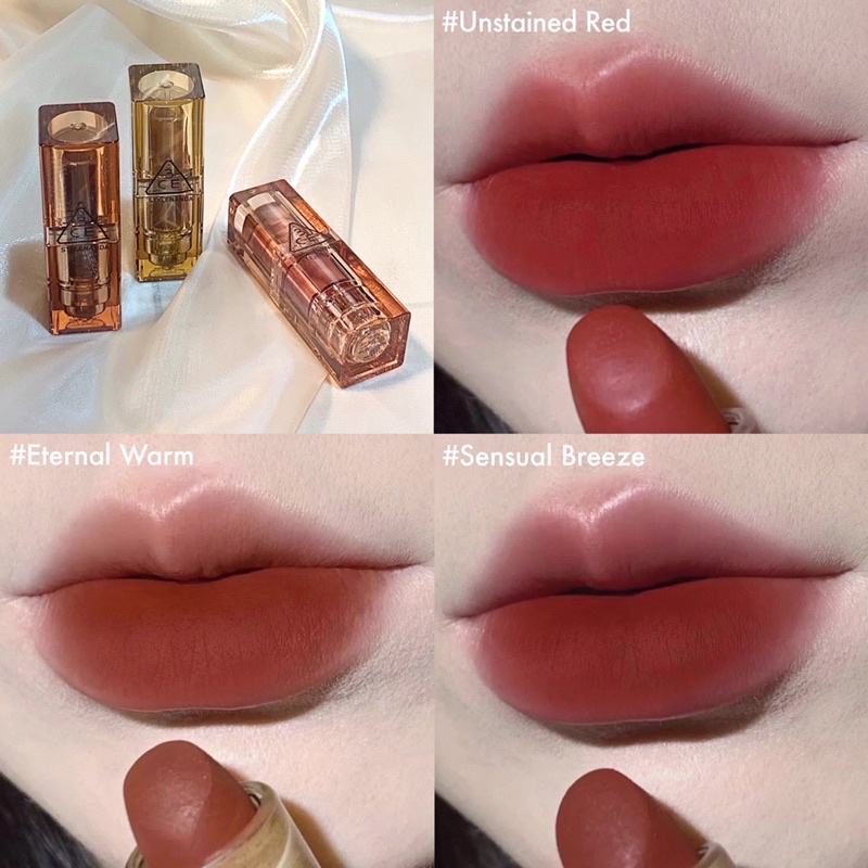 Son thỏi lì 3ce Soft Matte Lipstick Deep Under, More Deep
