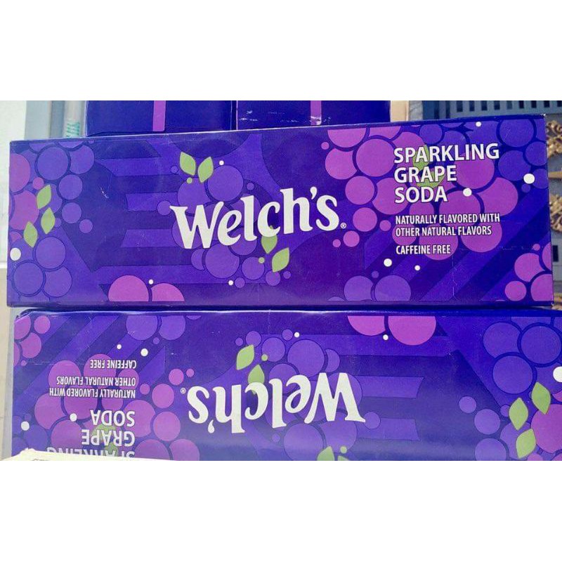 Nước Ngọt WELCH'S VỊ NHO SODA MỸ