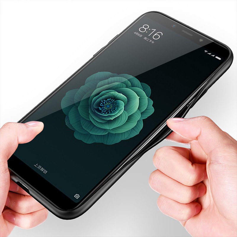 Xiaomi Mi 5X/6X/8/6/8Lite/6 Ốp điện thoại mặt kính cường lực phối màu đẹp mắt cho