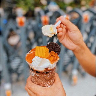 [Sỉ_Lẻ] Set Milo Dầm Trân Châu Pudding 20 Chén Siêu Ngon