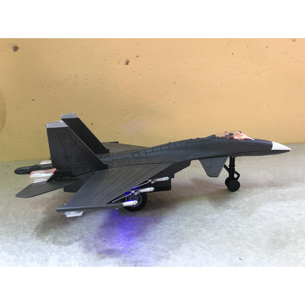 Mô hình Máy bay đồ chơi SU-57 kim loại
