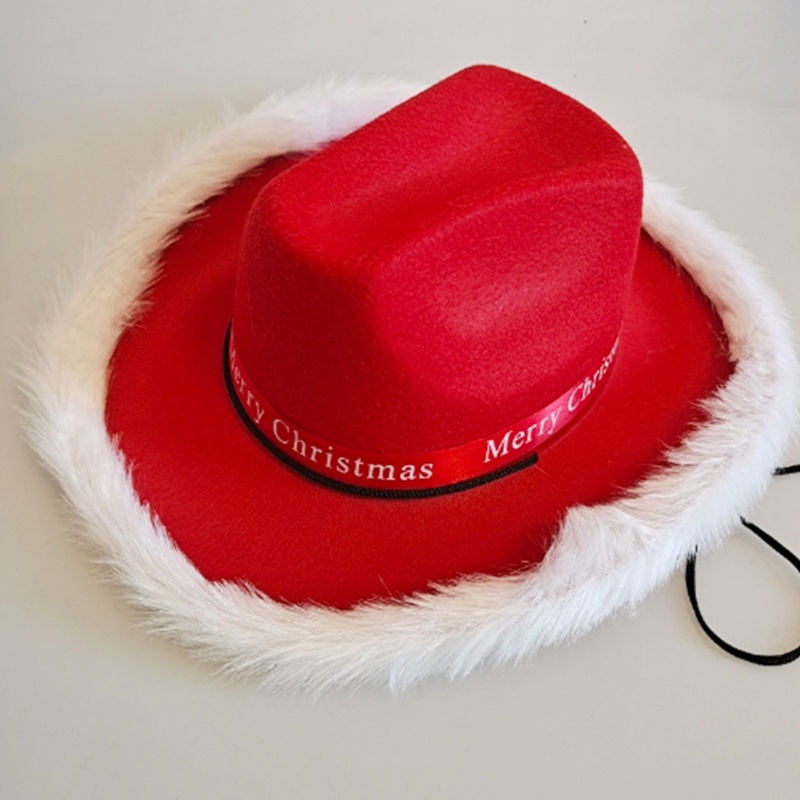 Mũ Cao Bồi Vương Miện Đính Kim Sa Viền Lông Vũ Kiểu Cao Bồi Cho Người Lớn Và Trẻ Em