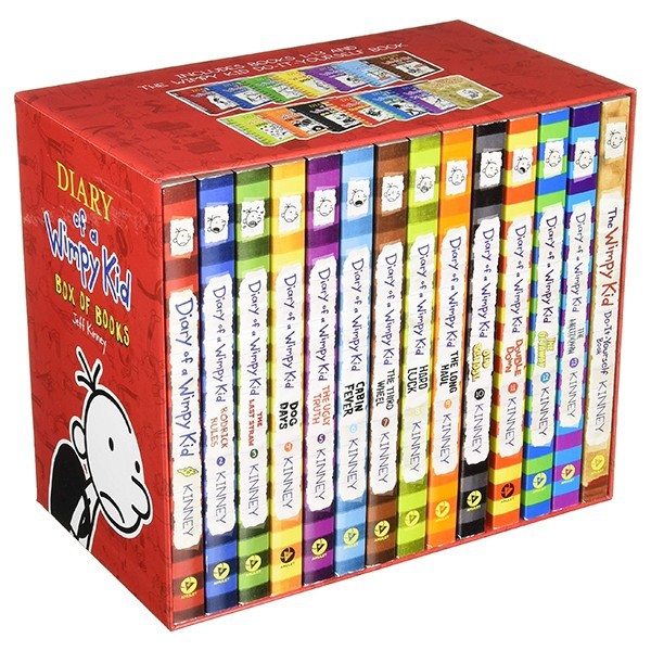 [Mã LIFEMALL05 giảm 10% đơn 100K] Truyện Ngoại văn: Diary of A Wimpy Kid Set 1-13