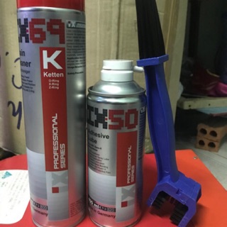 combo vệ sinh - bảo dưỡng sên ix50 và ix69 tặng bàn chải