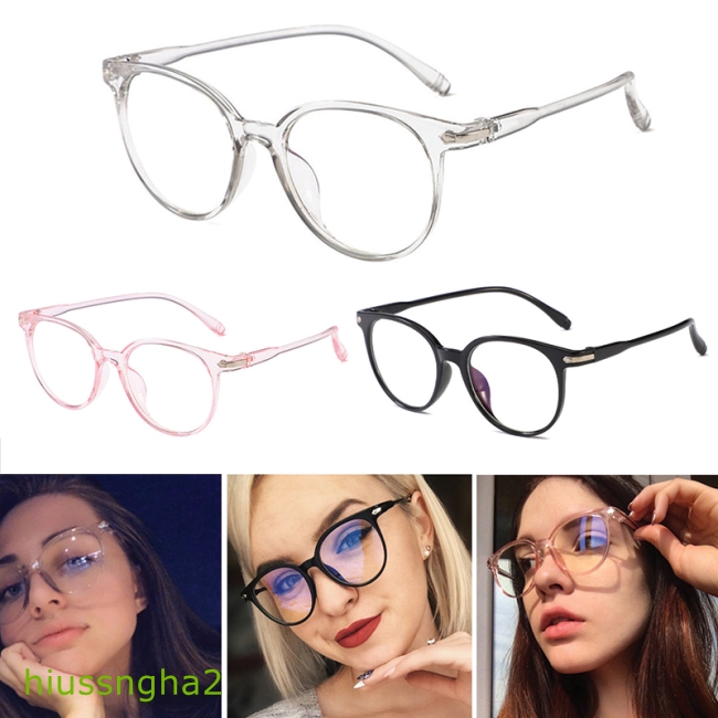 Kính Mát Gọng Tròn Mặt Gương Chống Tia Uv400 Cho Nữ