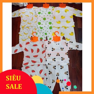 Bộ dài tay thu đông cho bé (Combo 5 bộ )