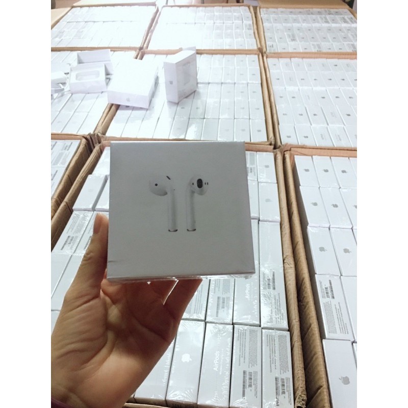 Tai nghe Airpods 2  ⭐ FREE SHIP ⭐Tai Nghe Bluetooth - Full chức năng đổi tên định vị sạc không dây - BH 12 tháng