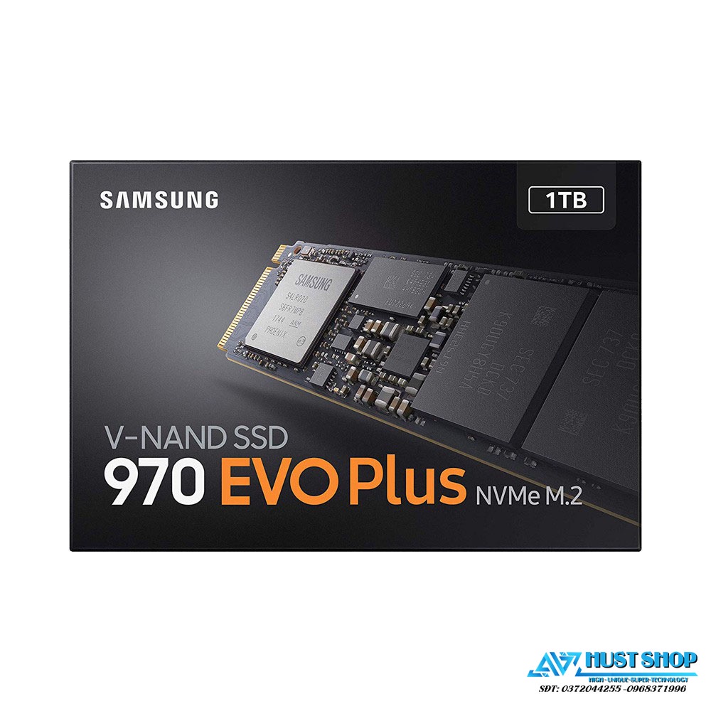 Ổ cứng SSD Samsung 970 EVO Plus PCIe NVMe V-NAND M.2 2280 1TB MZ-V7S1T0BW | WebRaoVat - webraovat.net.vn